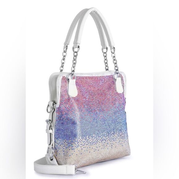 COPY - Rhinestone Ombré Satchel - Picture 1 of 4